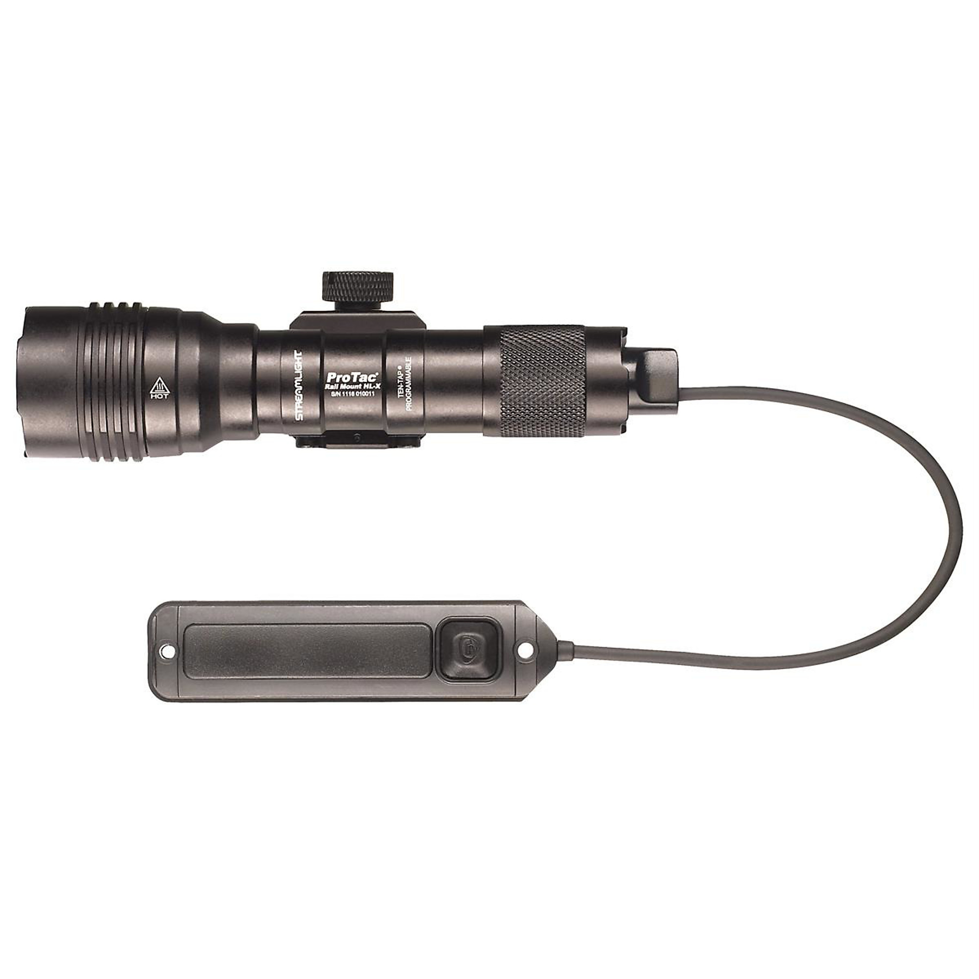 Streamlight ProTac Rail Mount HL-X Long Gun Light — 1000 Lumens, Multi-Fuel, High/Low/Strobe Modes, Black, Model# STL88066